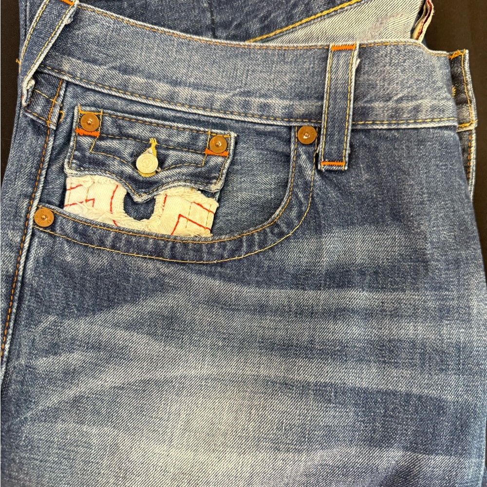 Mens True Religion Jeans Size 42 - Picture 3 of 3